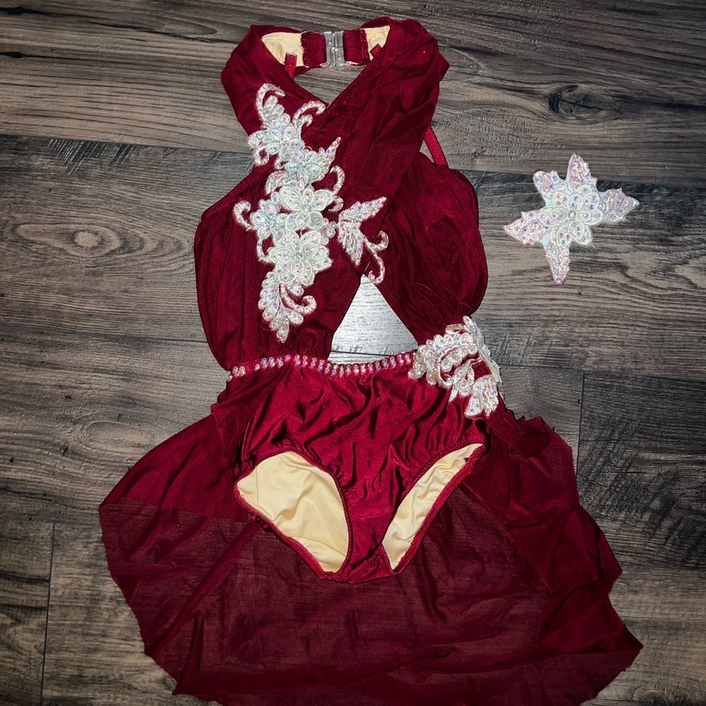 Lyrical dance costume. CL